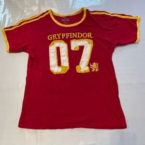 Warner Bros. Red Gryffindor Men/Unisex T-Shirt from Universal Studios Florida